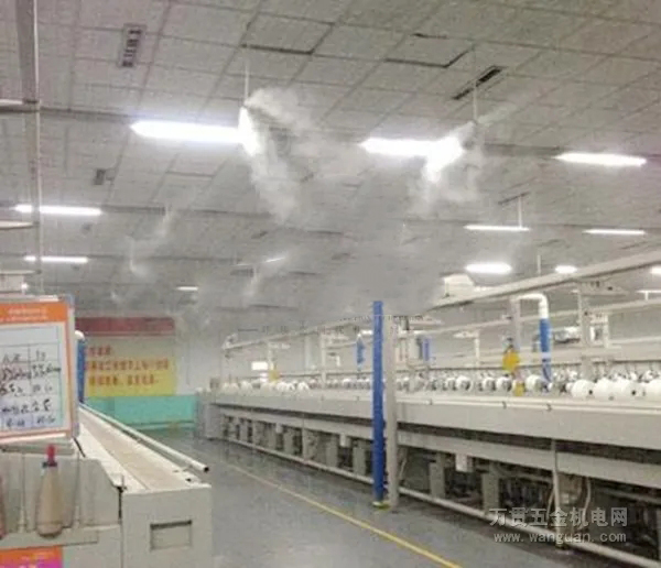 江苏电子厂喷雾加湿消毒案例