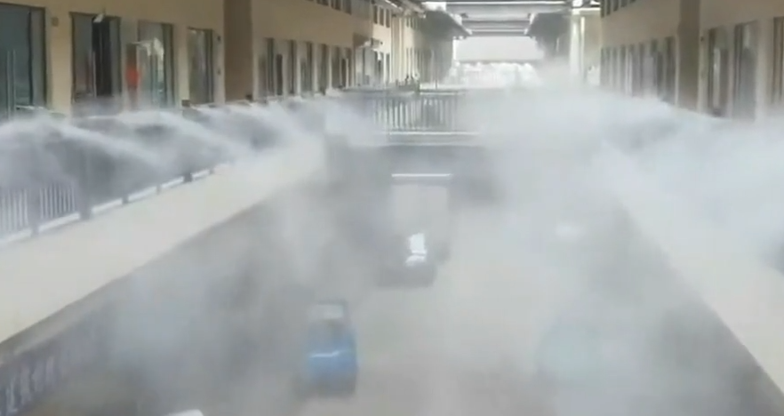 喷淋式除尘和高压喷雾抑尘哪一种效果更好