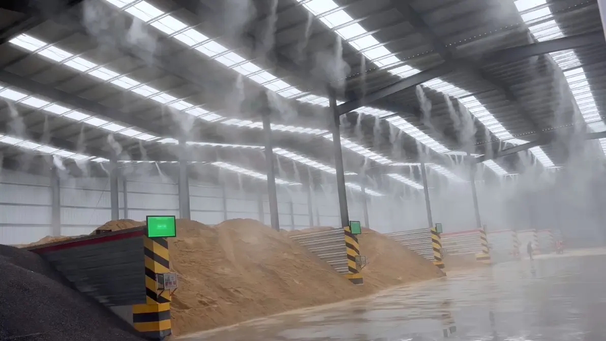 矿棚工业降尘喷雾设备，山西信联成实力之选